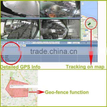 Cheapest Support 4 Cameras Passenger Counter for Bus Company Built-in WIFI