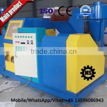 high separation rate scrap copper cable crusher and separator machine