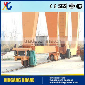 Hot sale!outdoor portal gantry crane! MG double beam gantry crane 20ton for sale,rubber tyre new used box girder gantry crane