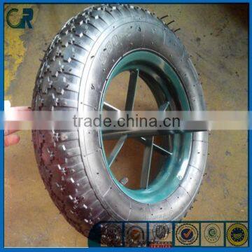 Cheap 14x3.50-8 Wheelbarrow Nylon Inflatable Rubber Tire photo-2