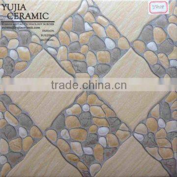 China interior and exterior porcelain floor tiles pebble tile 30*30 cm