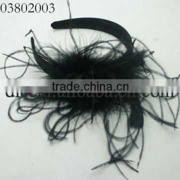 hairband , feather hair band