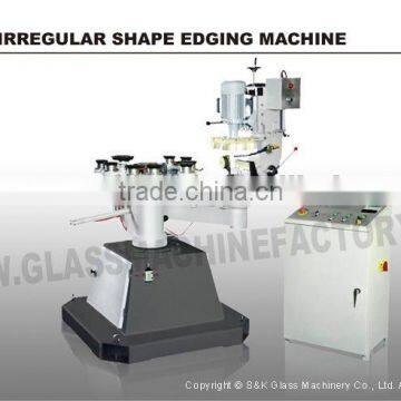 Irregular Shape Edger Shape Glass Beveling Machine