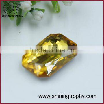 Golden crystal accessory diamond for decoration