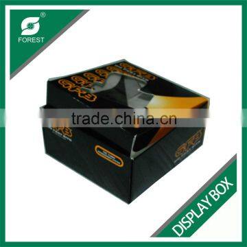 CUTE SHAPE PAPERBOARD CUSTOM DISPLAY BOX FOR CANDY PACKAGING WITH CLEAR WINDOW photo-3