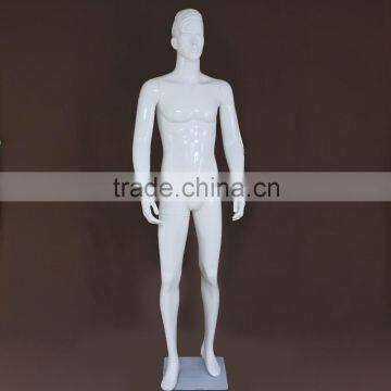 Fashional full body white male mannequin chrome mannwquins male for male clothes supermarket