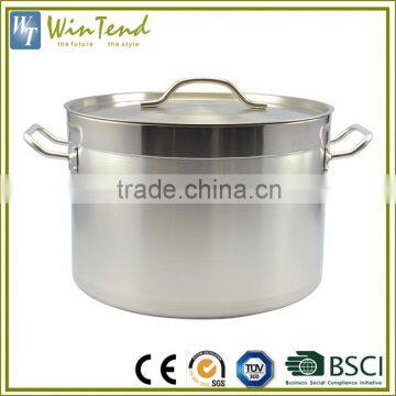 LOW MOQ Large Capacity Restaurant 555 Stainless Steel Large Stock Pot photo-4