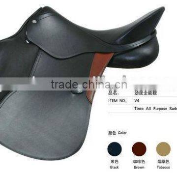 Tintuo All purpose leather horse saddle