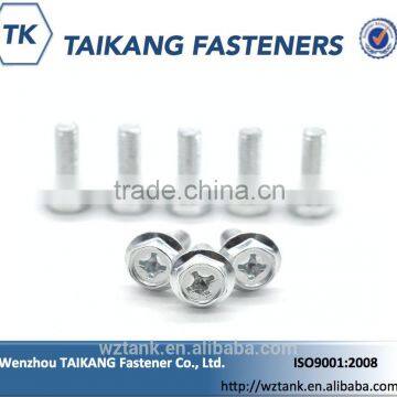 Grade 4.8 Non-slip Made in China Stainless Steel Cross Hex Hexagon Flange Screws photo-3