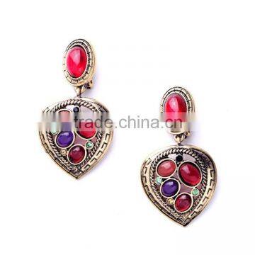 Simple Fashion Hot Sale Exquisite Elegant Delicate Heart Earring, Dangling Earring, Fantasy Earring Wholesale
