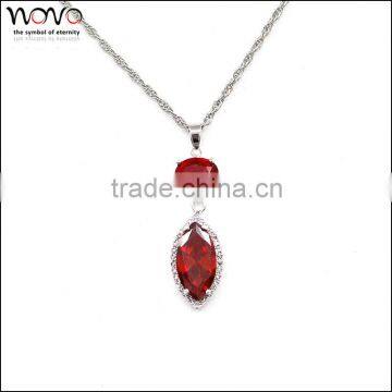 2015 Popular fashion Hot sale crystal high quality big crystal necklace