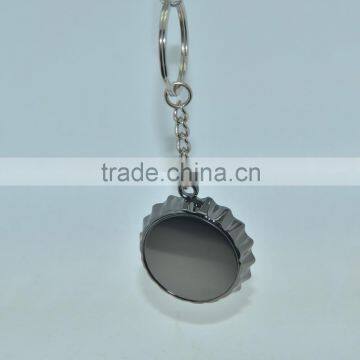 Modern Design Bottle Cap Shape Keychain Bottle Opener photo-4