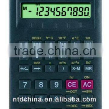Pocket scientific calculator