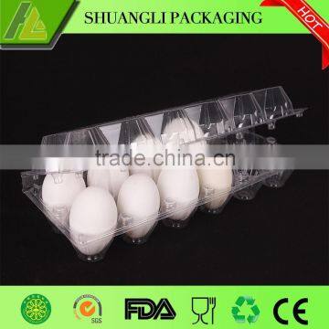 Disposable plastic egg tray/Clear disposable plastic egg tray/Transparent egg tray