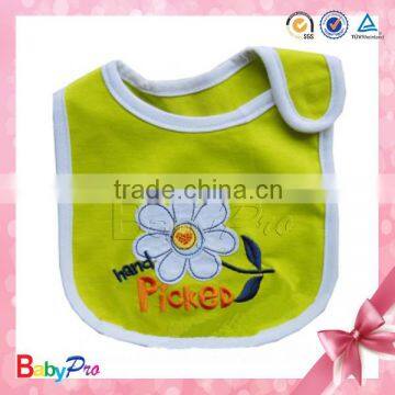 2014 Hot Sale Funny Cotton Baby Bib In Nice Design