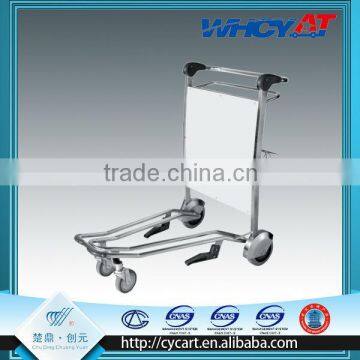 stainless steel airport trolley