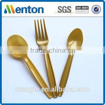 yiwu hotel middle weight gold cutlery