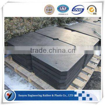 Plastic colored wear resistant black uhmw pe plate