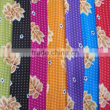 New design printing 100% viscose rayon challies fabric