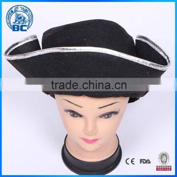 Popular Black Pirate Party Hat For Adults
