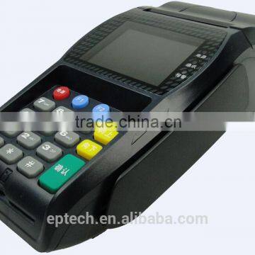 Free LOGO EP T260 Mobile handheld portable POS payment terminal with NFC IC MSR card reader