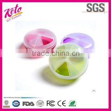 Portable Round Rotating One Day Pill Box