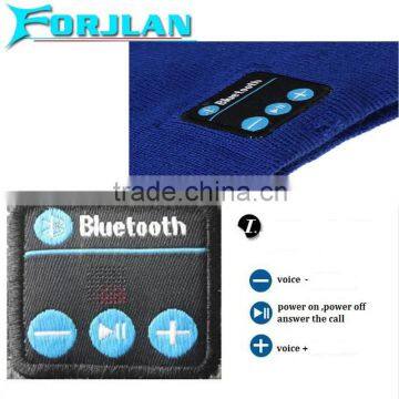 Fashion Gift Knitting Bluetooth Beanie Hat and Cap Wireless Bluetooth Stereo Handfree Calling photo-4