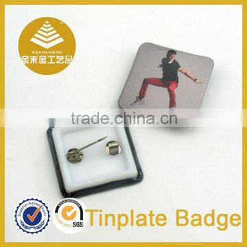 Dubai Lapel Pop Star Metal Tag Lapel Pin Badges