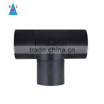 HDPE Pipe Fittings 160mm*110mm Reudcing Tee ISO4227 Standard photo-2