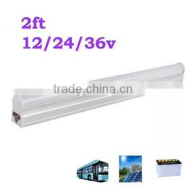 2ft 9W 12/24v solar bus storage battery led t5 light