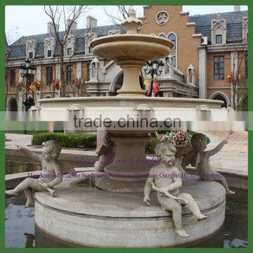 Carved Outdoor Marble Decoration Fountain