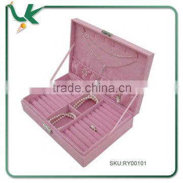 2015 Plush Jewelry Box Wholesale