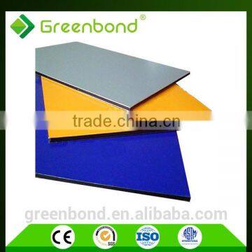 Greenbond fiber cement decorative wall board aluminium composite panels