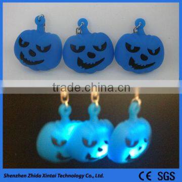 LED light silicone 3D animal shape keychain design