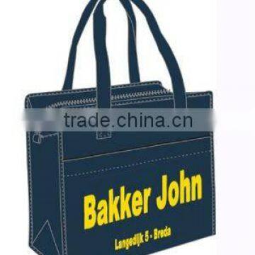 New NON-WOVEN Zippered Tote Bag