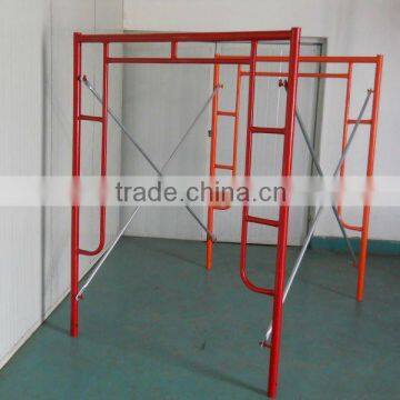 H-Frame Scaffolding used in construction