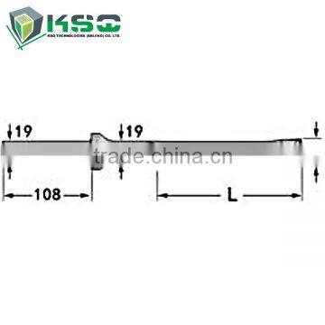 Chisel Bit Integral Rod Hex 22, Shank 22 mm x 108 mm Dia.23-29mm photo-2