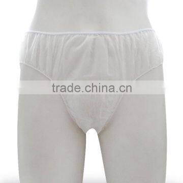 Sexy Man Briefs Disposable Non-woven Transparent Briefs For Men OEM Soft And Confortable Mens Underwear Briefs photo-2