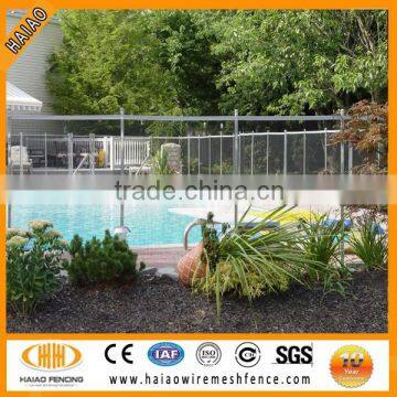 factory price for removable temporary swimming pool fence