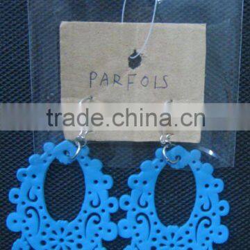 Silicone Hollow earring