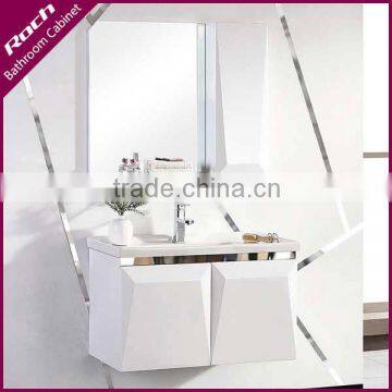 ROCH 8010 Hot Sale Plywood Bathroom Vanity ODM With Ceramic Counter Top