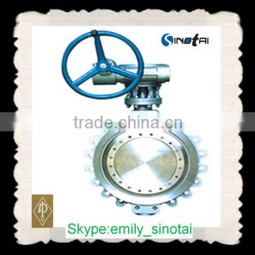 API stainless steel lug style butterfly valve