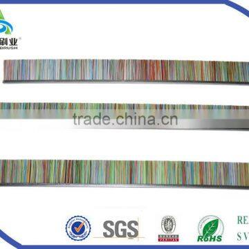 costomized colorful strip brushes for snow brush inserts - China Gongchang