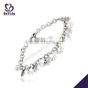 hot sale costume silver jewelry stylish magnetic bracelet