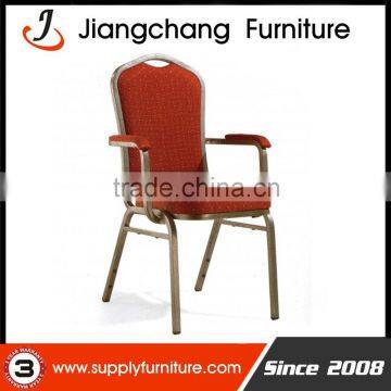 Hotel Metal Restaurant Banquet Arm Chair JC-G30