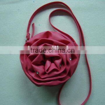 flower shape shoulder bag in cute color