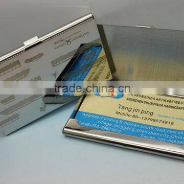 Business staniless steel Name Card Case