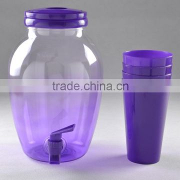 New arrival plastic water jar set