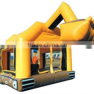 construction truck inflatable bounce house