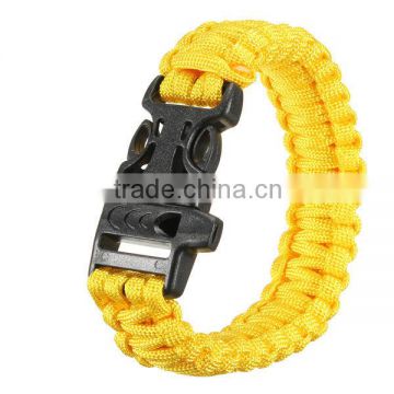 Self rescue Paracord Parachute Cord Bracelet